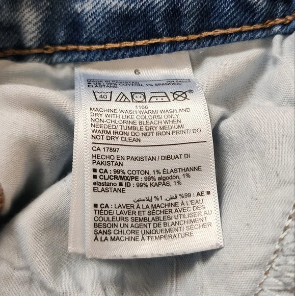 Old Navy Blue OG Straight Jeans Vintage Wash - Picture 4 of 4